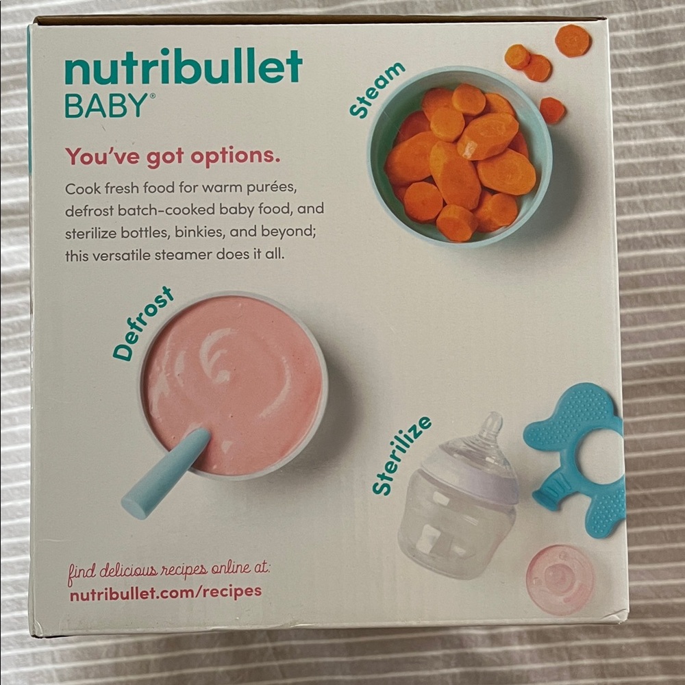 NIB Nutribullet Baby Turbo Steamer - Picture 3 of 4